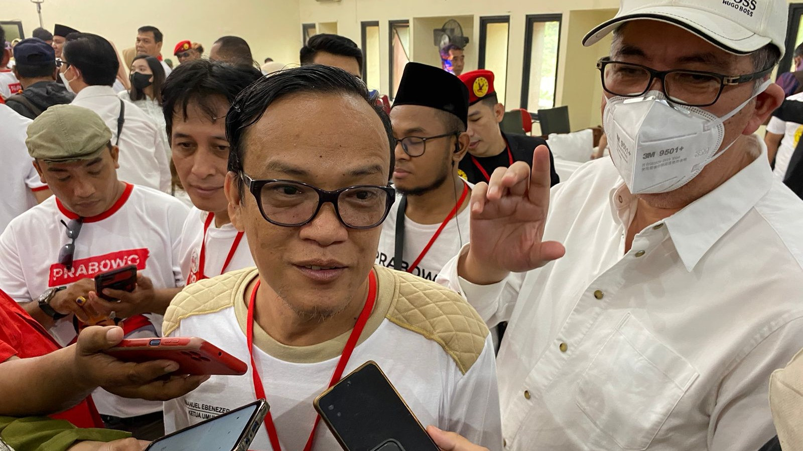 Ketua Umum Jokowi Mania Nusantara Immanuel Ebenezer.