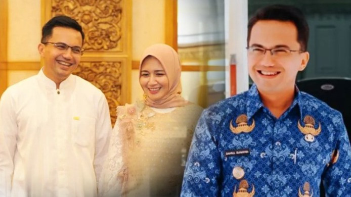 Wakil Bupati Bandung, Sahrul Gunawan Bersama Kekasih Baru, Dine Mutiara Aziz