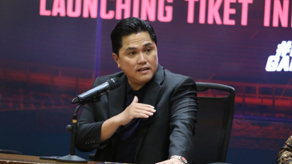 Ketua Umum PSSI, Erick Thohir