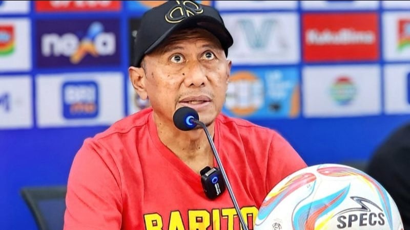 Pelatih PS Barito Putera Rahmad Darmawan