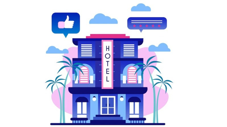 Ilustrasi hotel