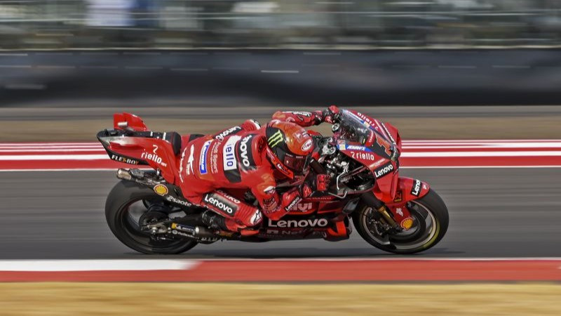 Pembalap Ducati Lenovo, Francesco Bagnaia