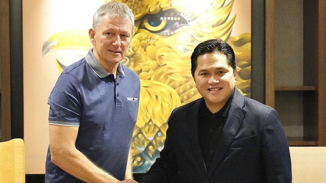 Frank Wormouth dan Erick Thohir