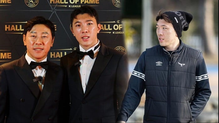 Shin Tae-yong bersama putra sulungnya, Shin Jae-won