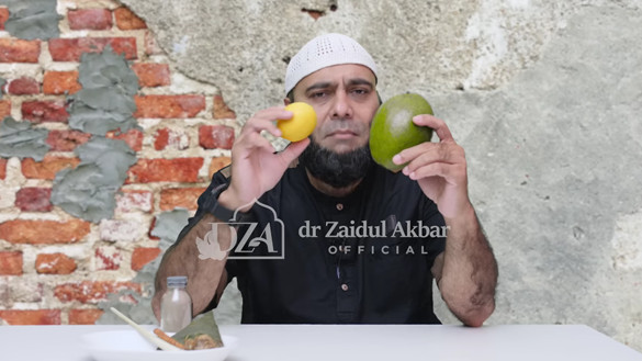 dr Zaidul Akbar, sebaiknya jangan minum jus buah