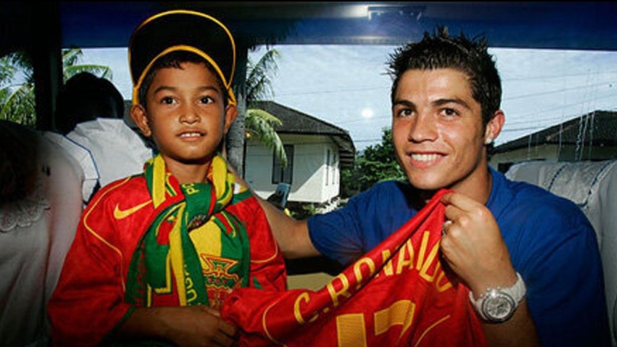 Anak angkat Ronaldo Martunis