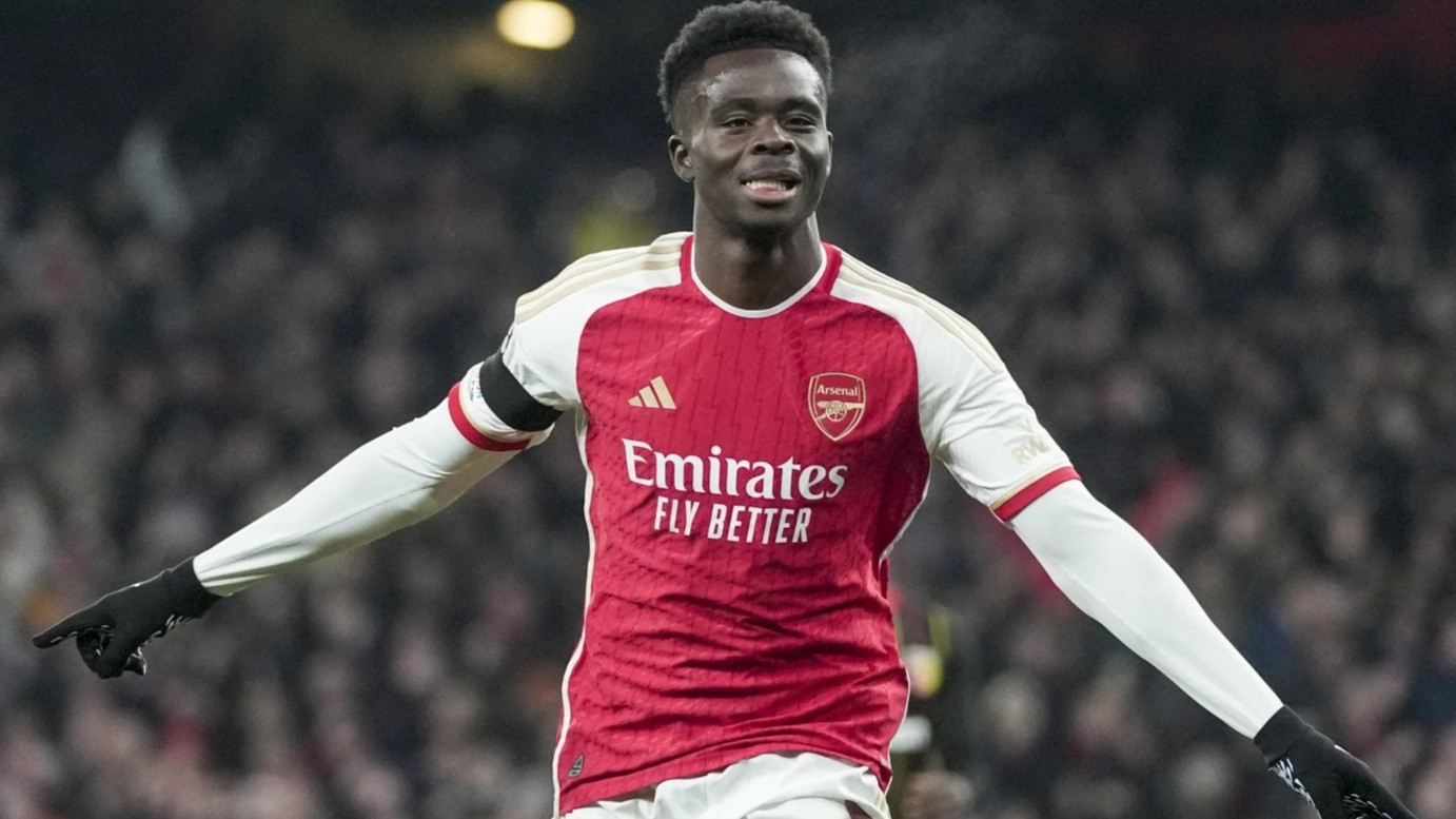 Pemain Arsenal, Bukayo Saka