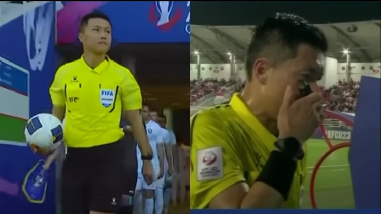 Wasit yang dianggap rugikan Timnas Indonesia U23 Shen Yinhao