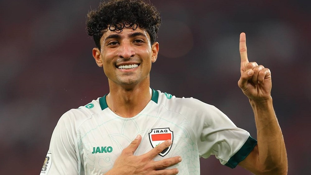 Pemain Timnas Irak Ali Jasim