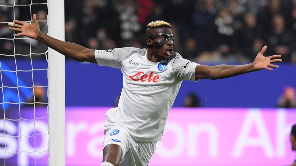 Striker Napoli Victor Osimhen