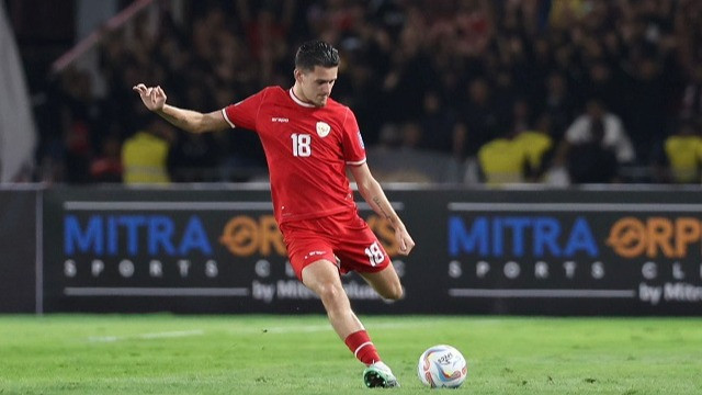 Pemain Timnas Indonesia Justin Hubner