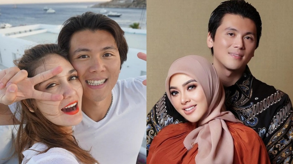 Reino Barack saat bersama Luna Maya dan Syahrini