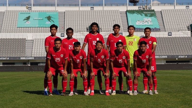 Timnas Indonesia U-20 kalah dari Thailand 0-2