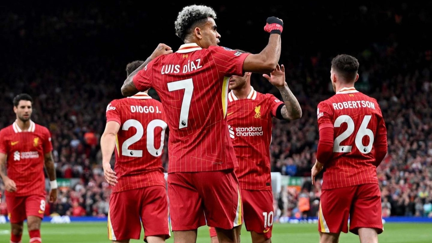 Selebrasi Para Pemain Liverpool