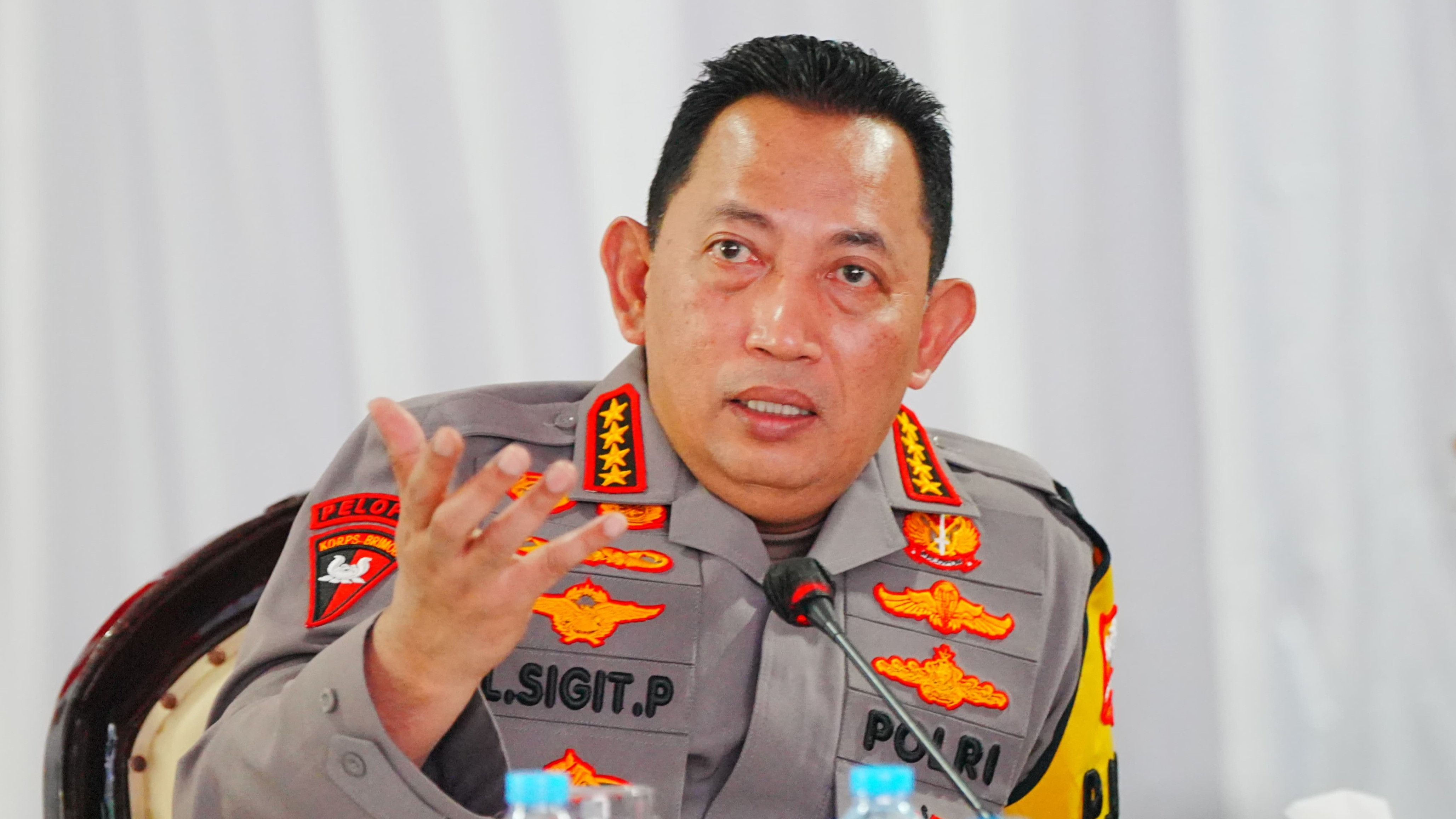 Kapolri Jenderal Polisi Drs. Listyo Sigit Prabowo.