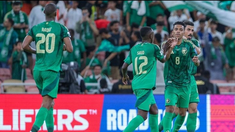 Para Pemain Arab Saudi Saat Menghadapi Timnas Indonesia