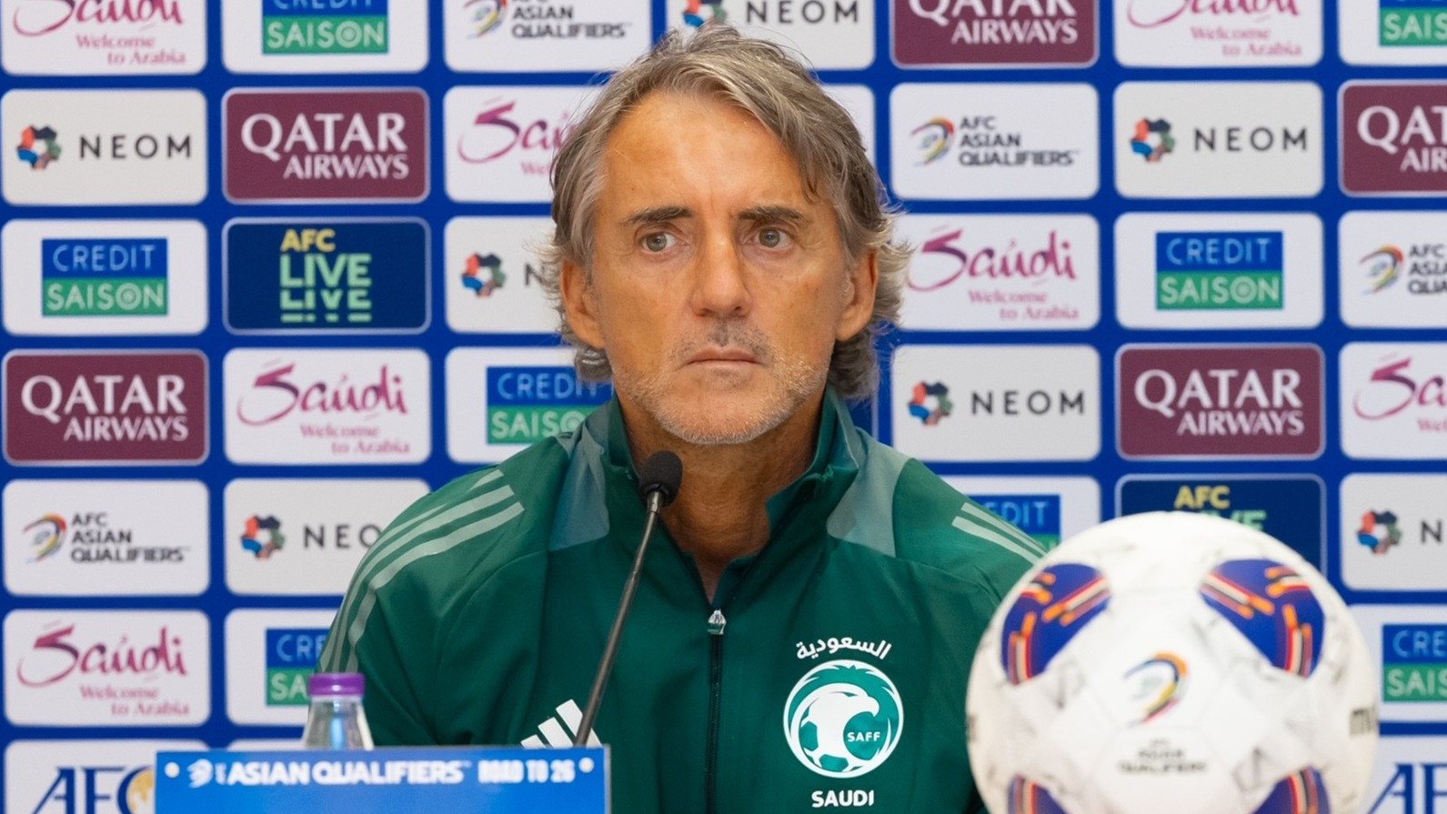 Pelatih Arab Saudi, Roberto Mancini