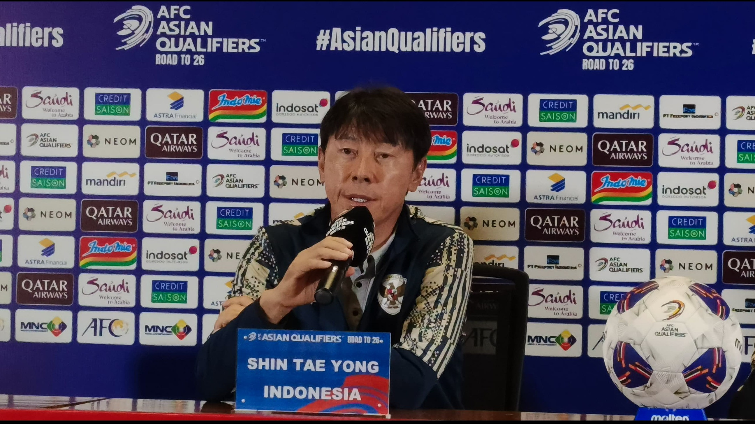 Pelatih Timnas Indonesia, Shin Tae-yong Tak Gentar Menghadapi Australia