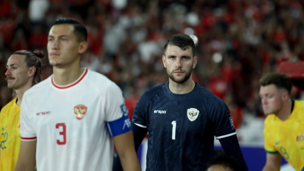 Maarten Paes Terpilih Jadi Pemain Terbaik di Laga Timnas Indonesia Vs Australia