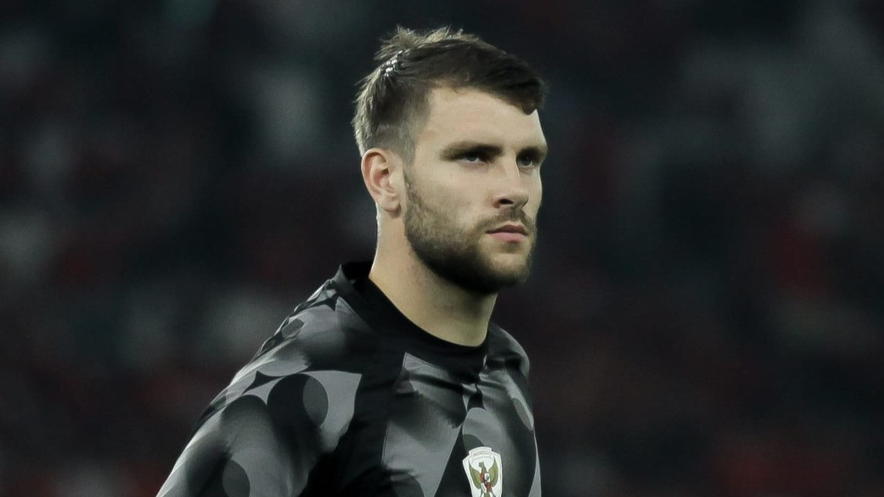 Maarten Paes kiper Timnas Indonesia
