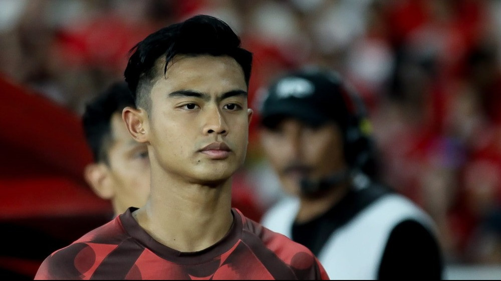 Pratama Arhan sempat beraksi di sayap kanan dalam laga Timnas Indonesia vs Australia