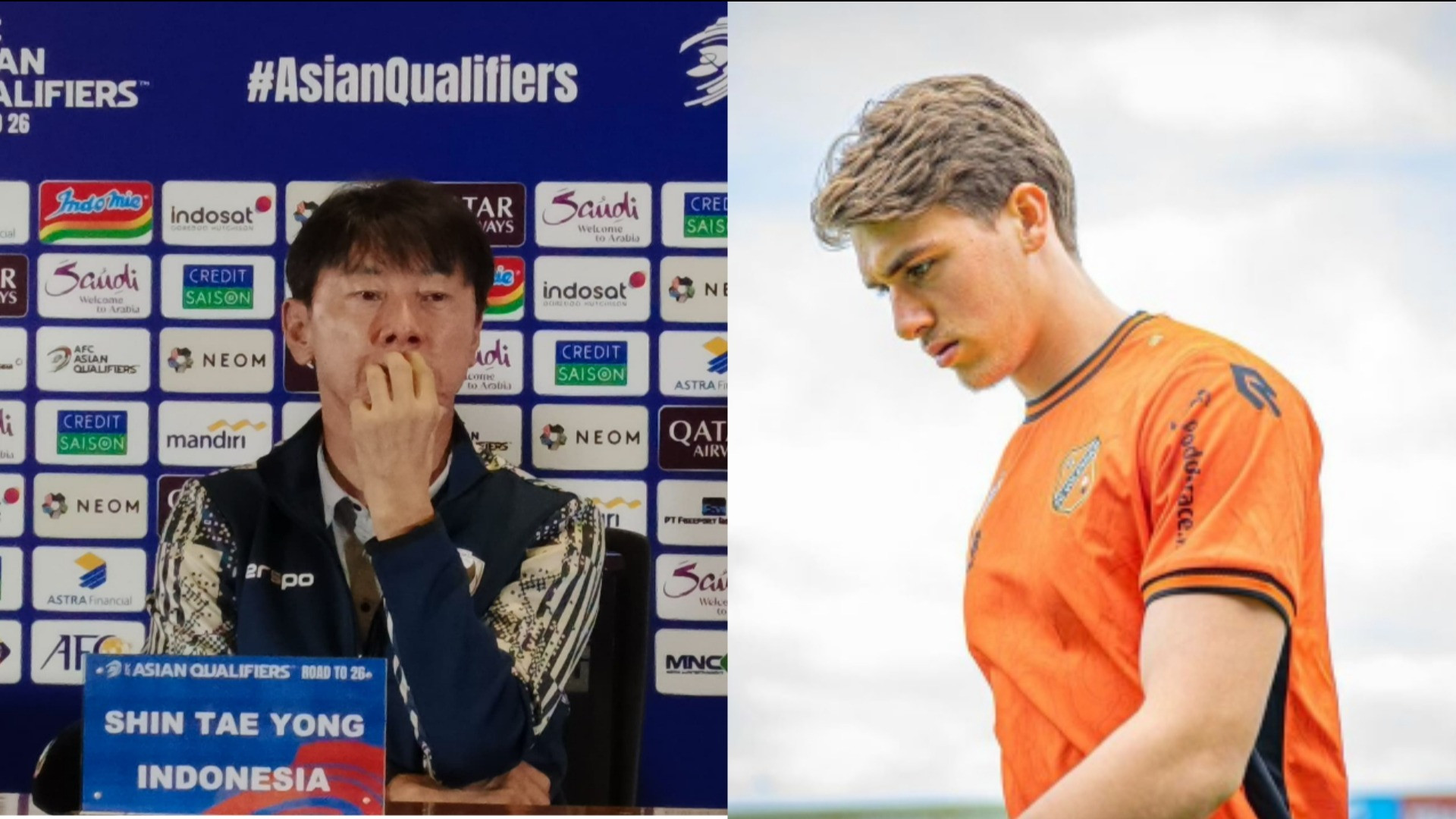 Shin Tae-yong dan Mauro Zijlstra