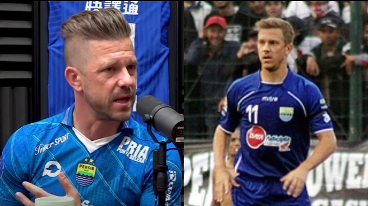 Legenda Persib Bandung asal Australia Robbie Gaspar