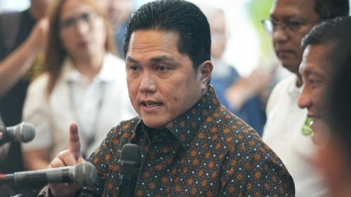 Ketua Umum PSSI Erick Thohir.