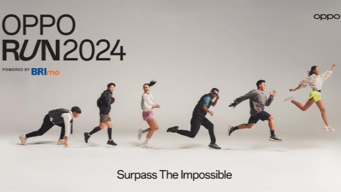 OPPO Run 2024 bersama BRImo.