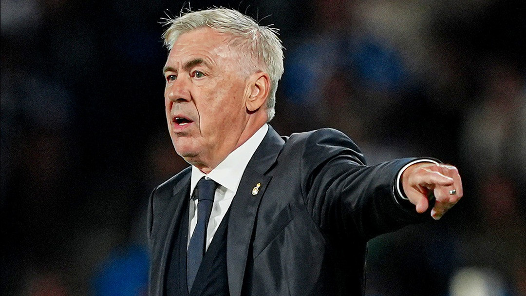 Pelatih  Real Madrid Carlo Ancelotti