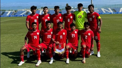 Timnas Indonesia U-17 berhasil mengalahkan negara Eropa, Kepulauan Faroe U-17 dalam perebutan posisi tiga Pinatar Supercup 2024