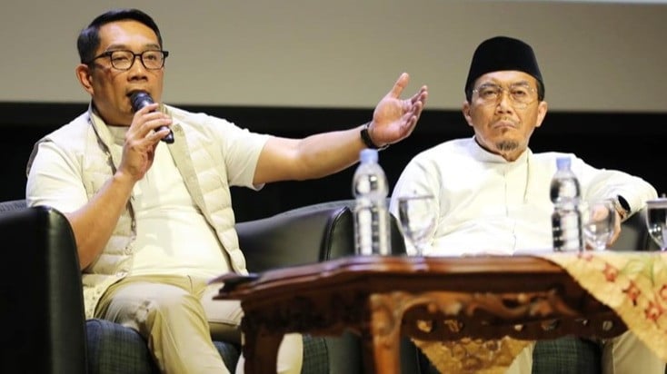 Ridwan Kamil (RK) di Taman Ismail Marzuki