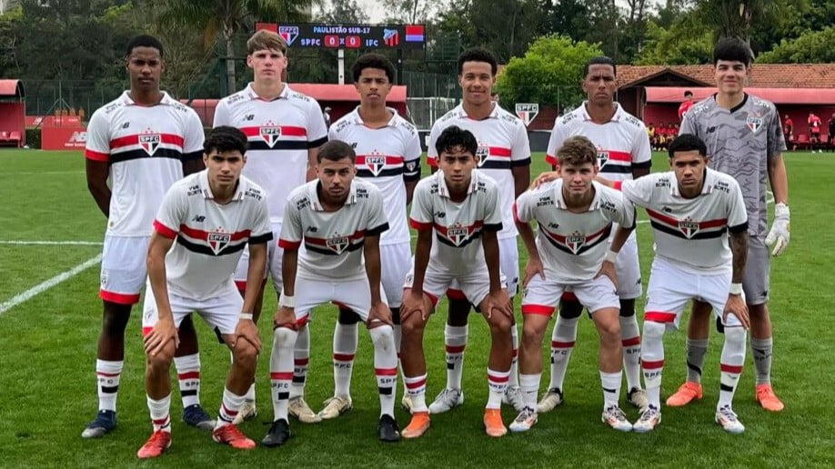 Pemain Timnas Indonesia U-19, Welber Jardim saat Memperkuat Sao Paulo FC di Liga Brasil