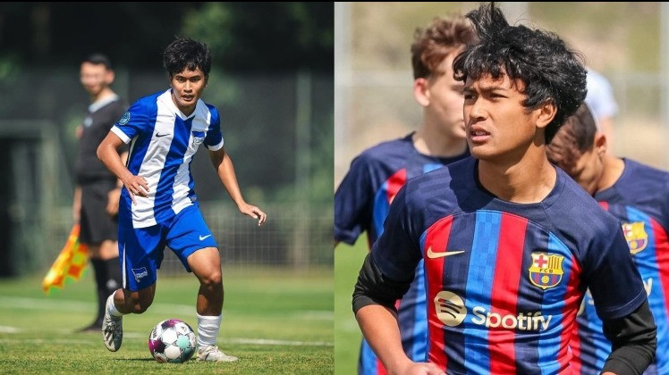 Pemain lulusan akademi Barcelona ini belum berkesempatan tampil bagi Timnas Indonesia