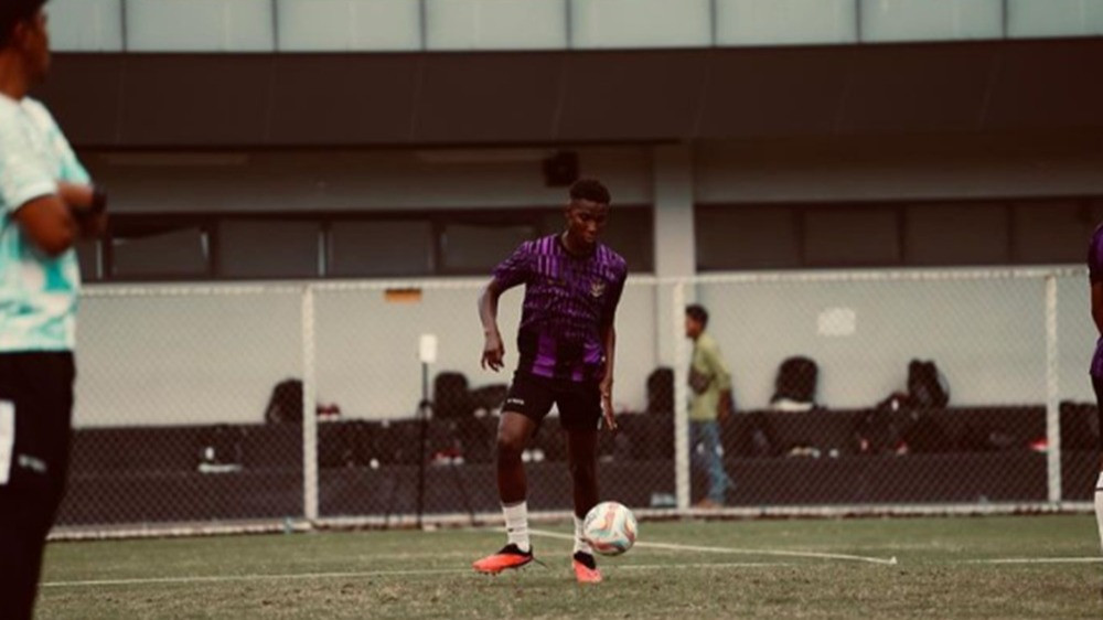 Pemain Timnas Indonesia U-20 Ousmane Camara