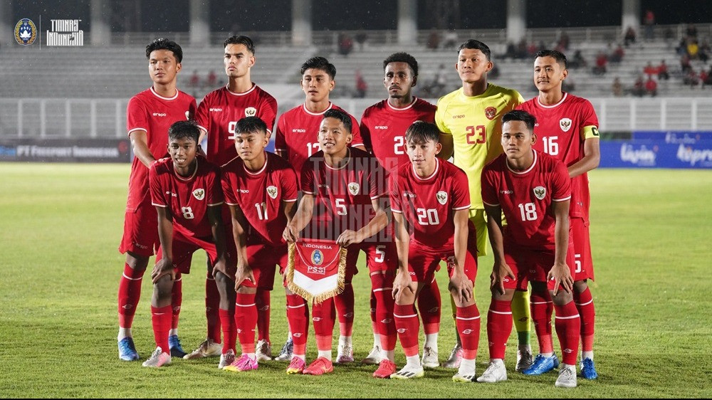 Timnas Indonesia U-20 sukses menang 4-0 atas Maladewa