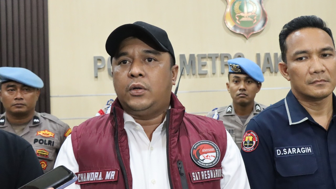 Kasat Reserse Narkoba Polres Metro Jakarta Barat, AKBP Chandra Mata Rohansyah