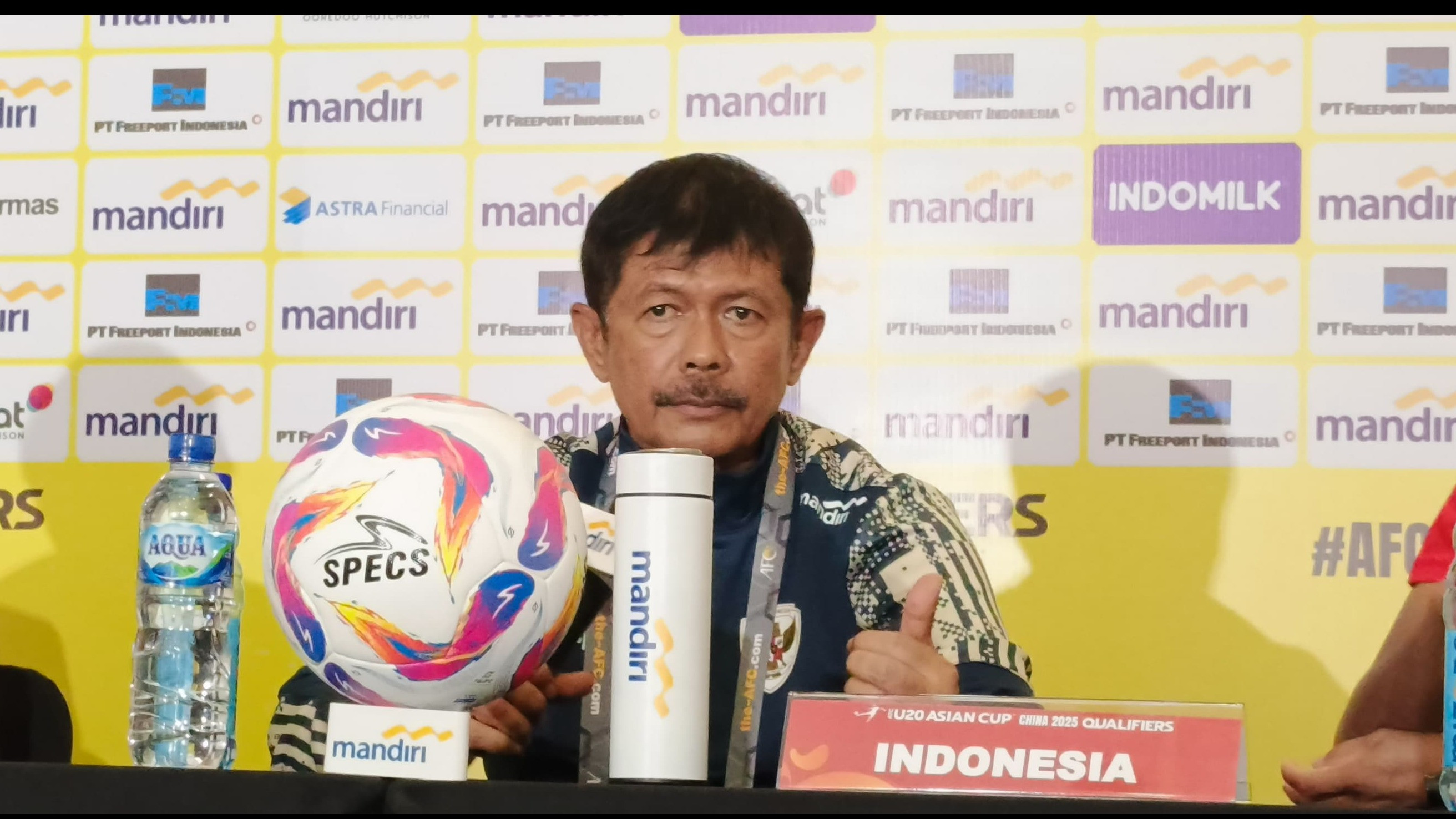 Pelatih Timnas Indonesia U-20, Indra Sjafri