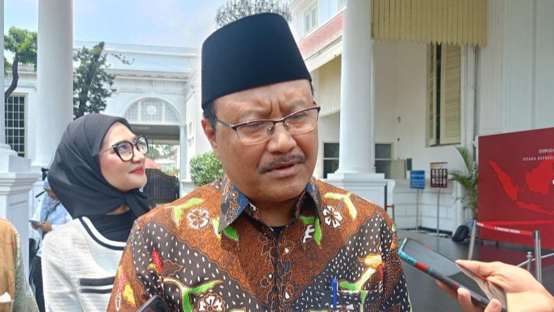 Sekjen PBNU sekaligus Menteri Sosial Saifullah Yusuf (Gus Ipul)