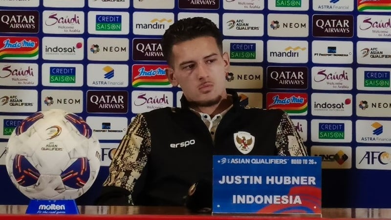 Justin Hubner tak bisa perkuat Timnas Indonesia di laga kontra Bahrain dan China