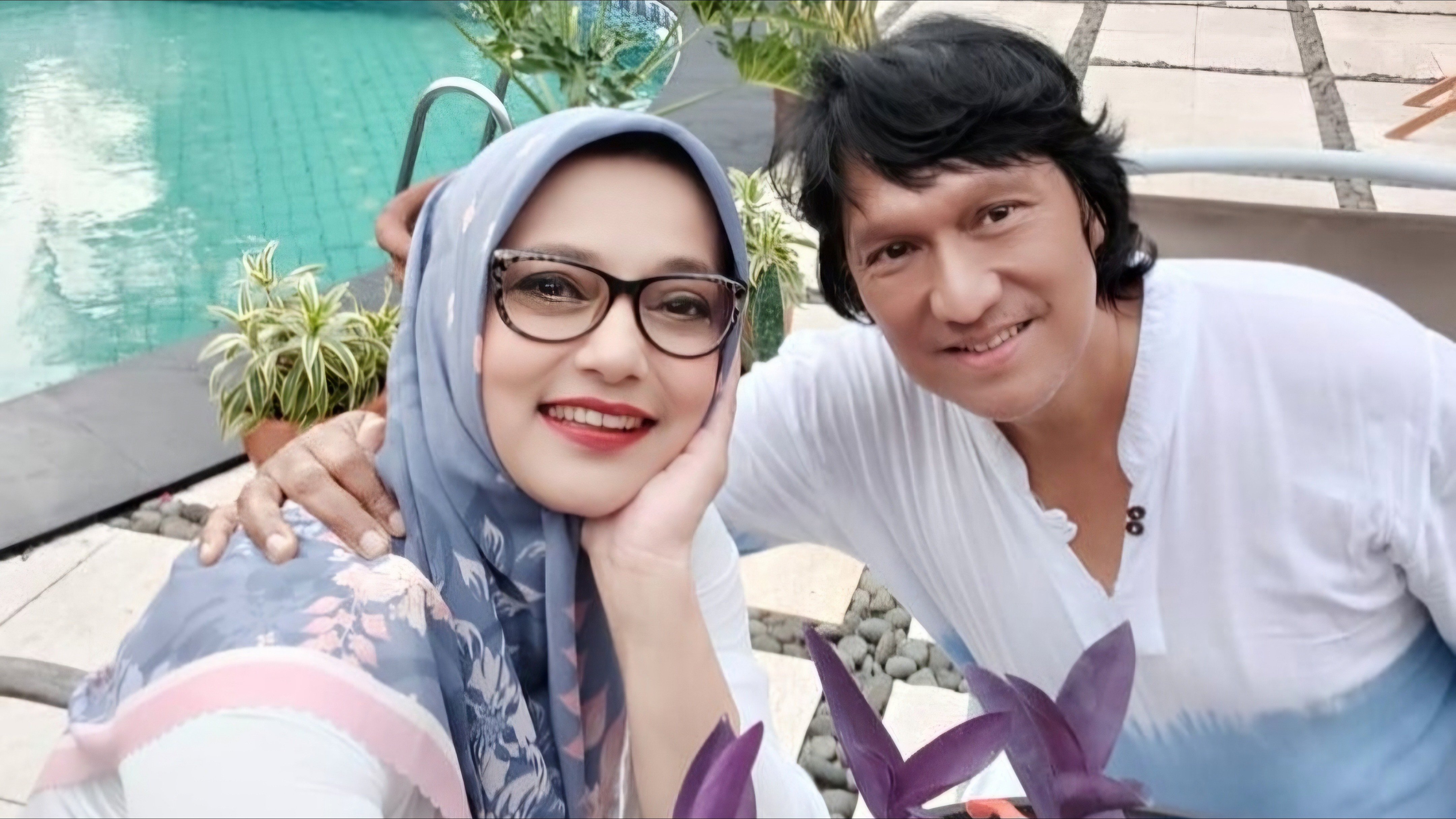 Kebersamaan Marissa Haque dan Ikang Fawzi