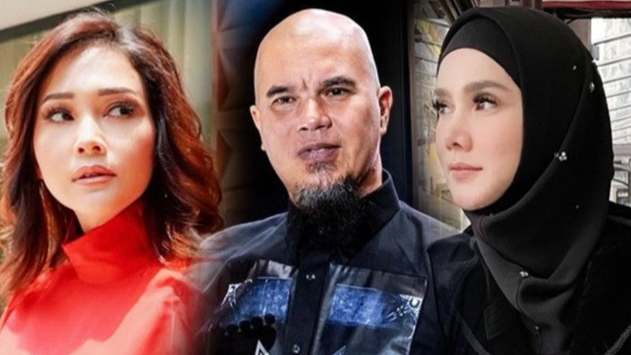 Kolase Maia Estianty, Ahmad Dhani dan Mulan Jameela