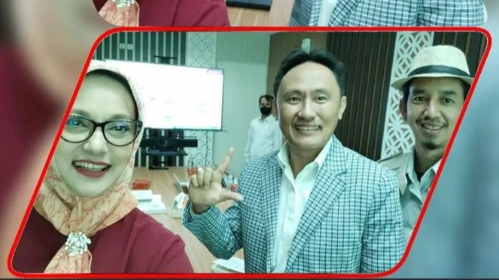 Marissa Haque bersama rekan penelitian