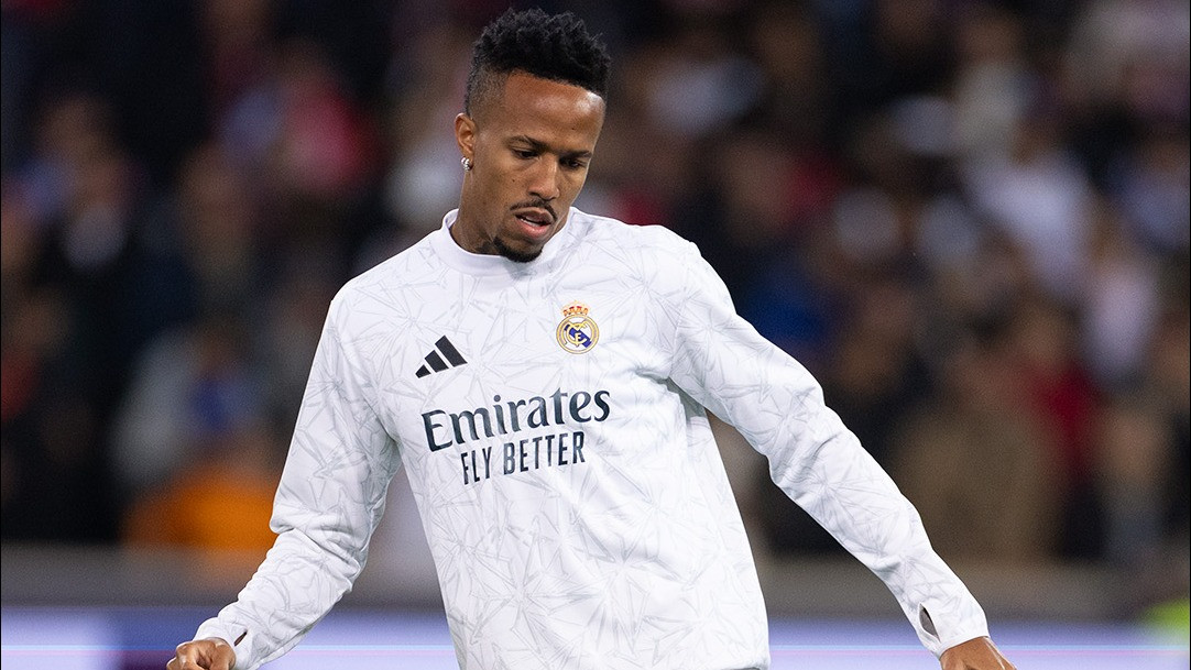 Pemain Real Madrid Eder Militao