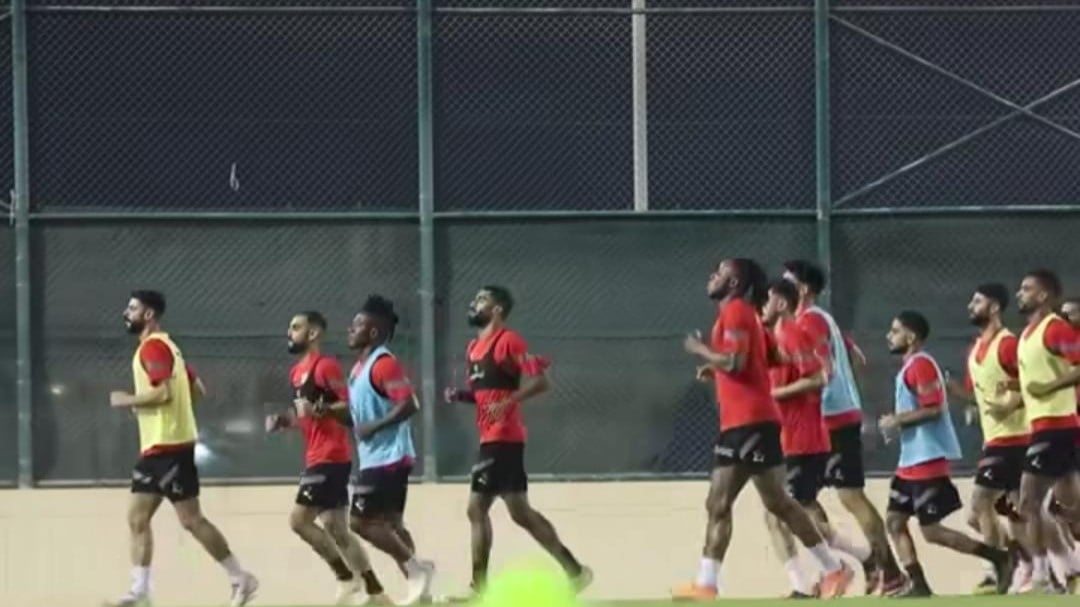 Timnas Bahrain Gelar Latihan Jelang Hadapi Timnas Indonesia