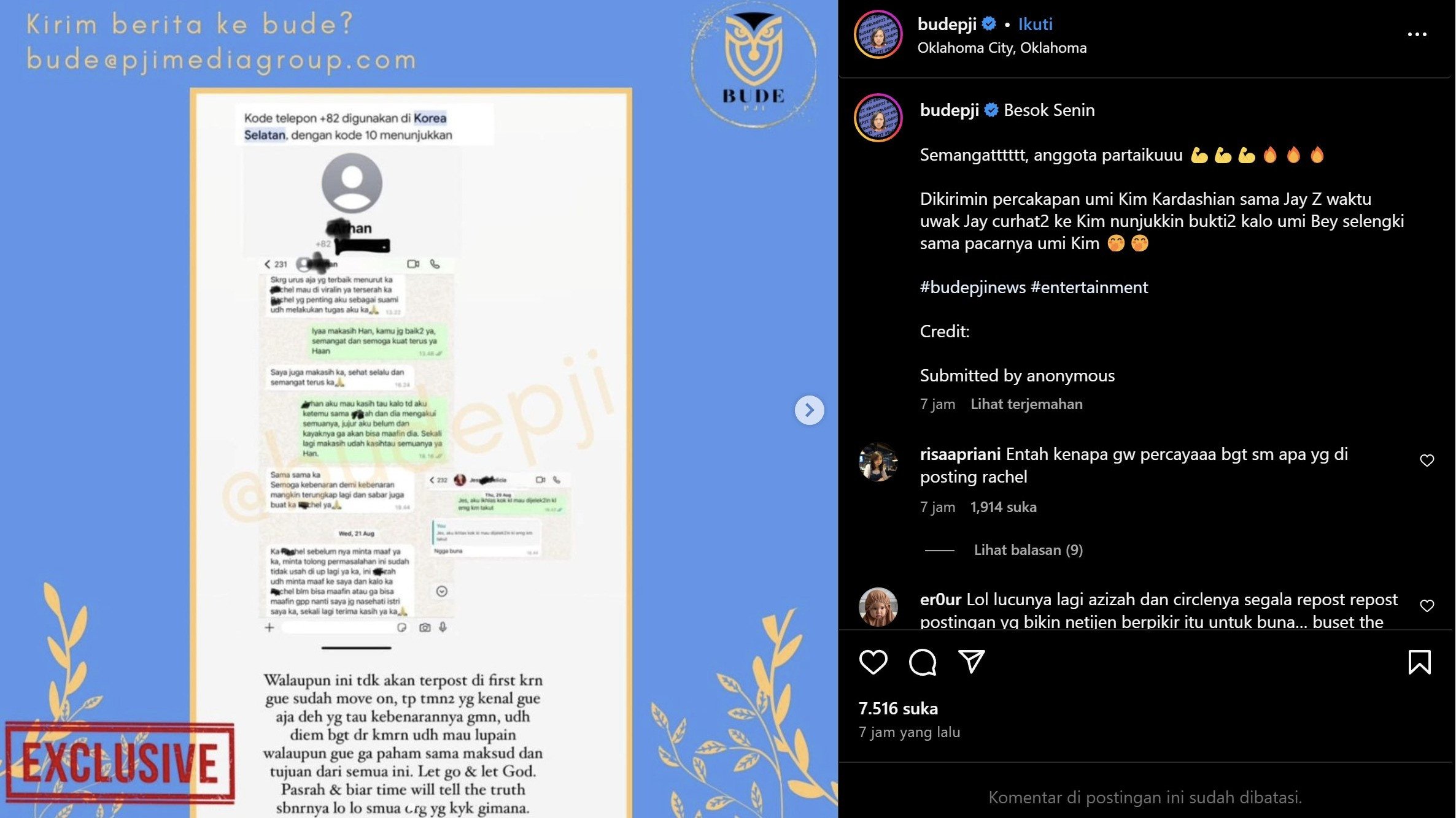 Percakapan dan chat Pratama Arhan dan Rachel Vennya Bocor, Benarkan Perselingkuhan Azizah Salsha dan Salim Nauderer