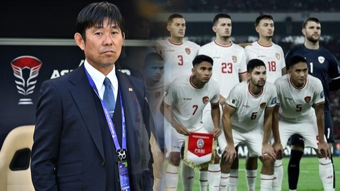 Kolase Pelatih Jepang dan Timnas Indonesia