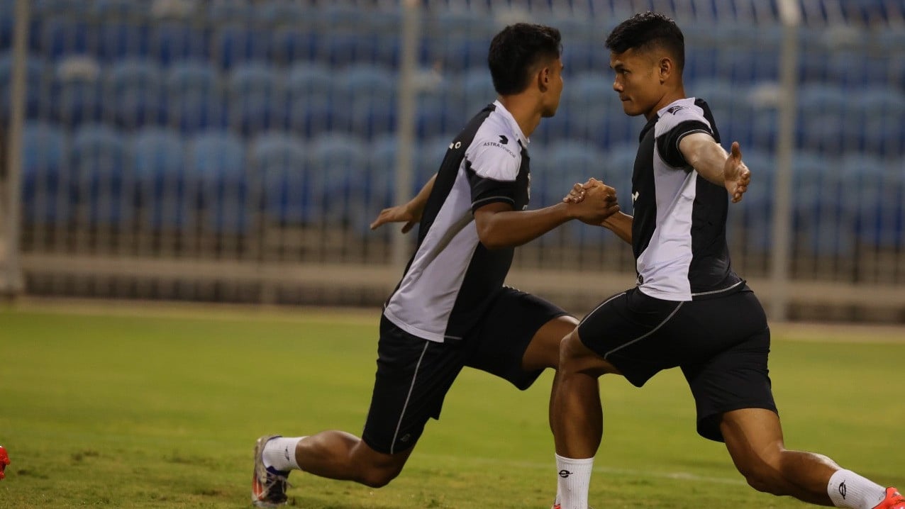 Dimas Drajad Berlatih Bersama Timnas Indonesia