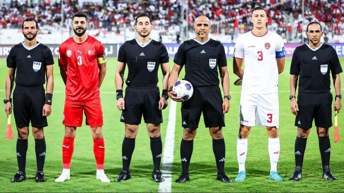 Wasit Ahmed Al Kaf di Laga Bahrain Vs Timnas Indonesia