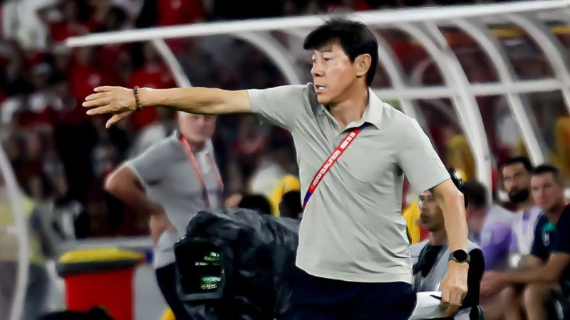 Shin Tae-yong ngamuk atas kepemimpinan wasit di laga Timnas Indonesia lawan Bahrain